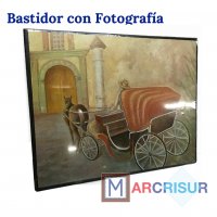 BASTIDOR CON FOTOGRAFÍA
